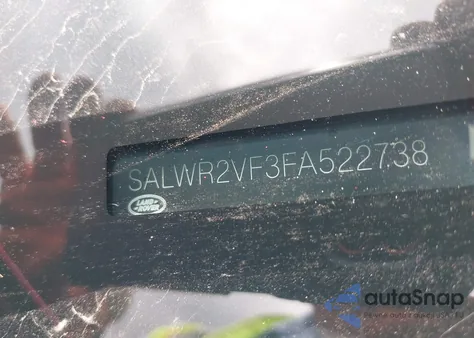 2015 Land Rover Range Rover Sport 3.0L V6 Supercharged Hse из США, поврежденный, VIN SALWR2VF3FA522738